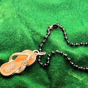 Flip flop necklace
